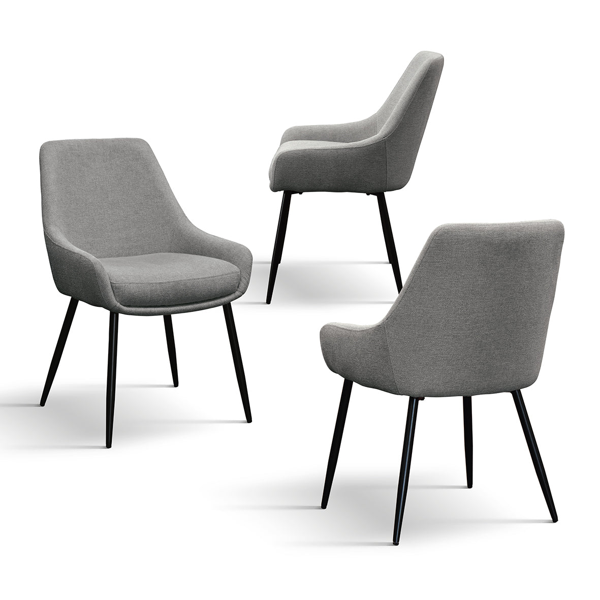 Sedia Mira - Grigio - 1