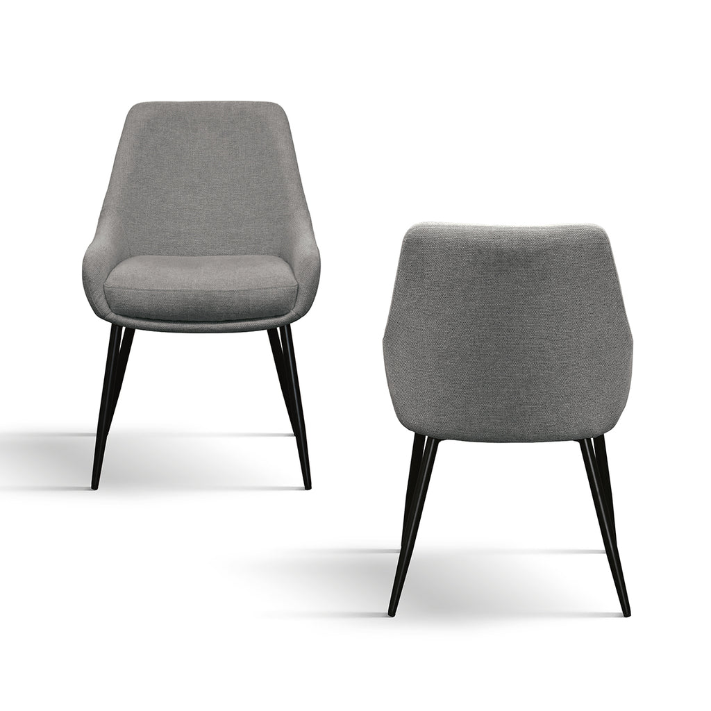 Sedia Mira - Grigio - 2