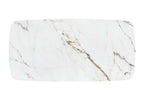 Tavolo Aurelia, dettaglio piano in ceramica effetto marmo