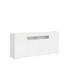 Madia Riflesso 4 Ante - Bianco Lucido