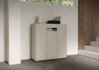 Credenza Alta Riflesso 3 Ante - Cashmere