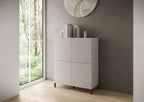 Credenza Alta Solaria 4 Ante - Cashmere