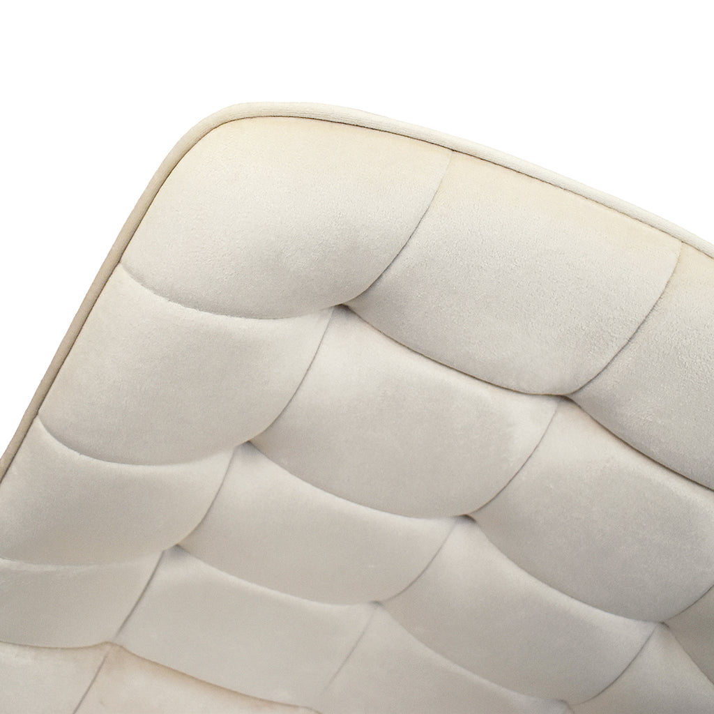 Sedia Velvet Beige - vista frontale