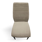 Sedia Iris Beige - vista frontale