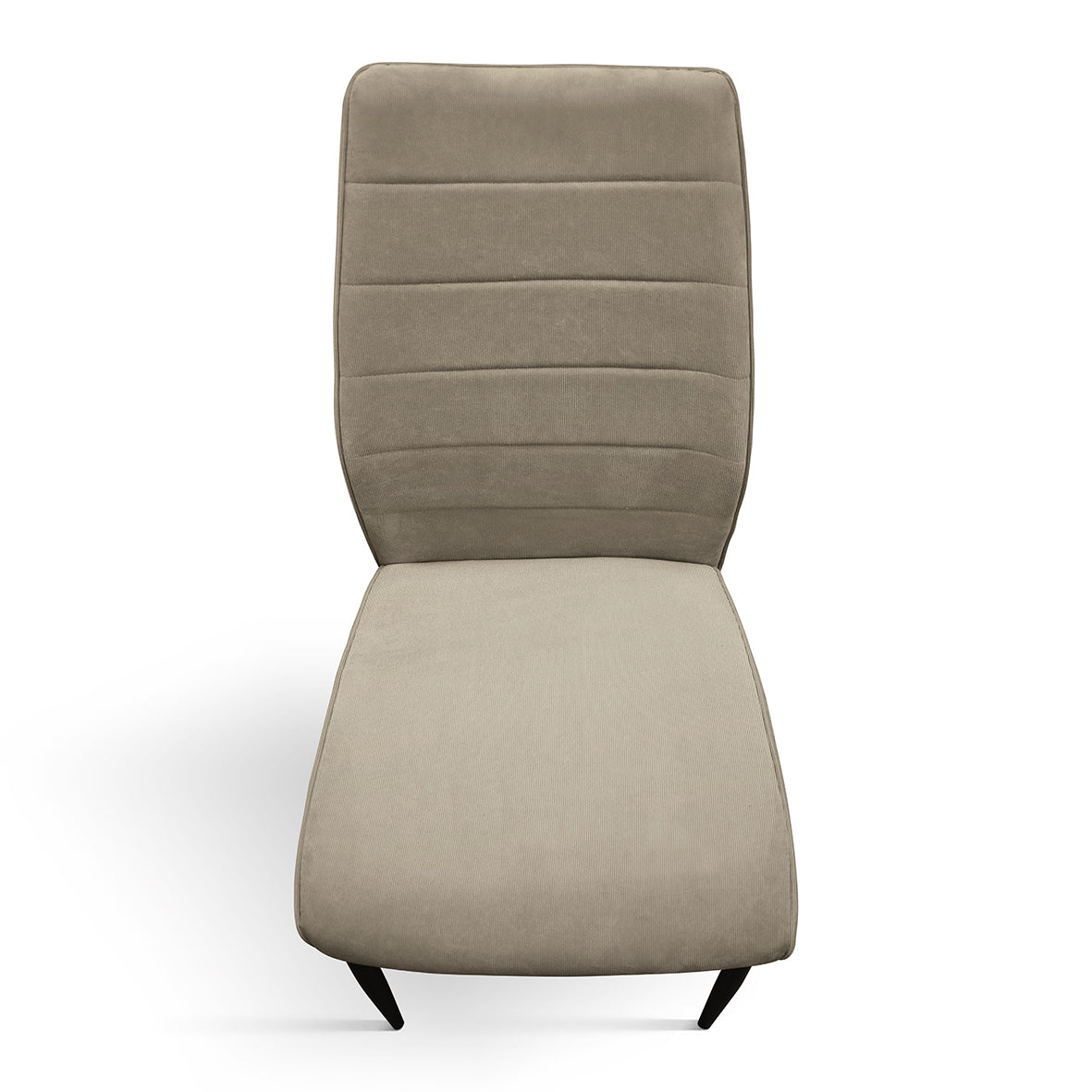 Sedia Iris Beige - vista frontale