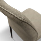 Sedia Iris Beige - dettaglio schienale