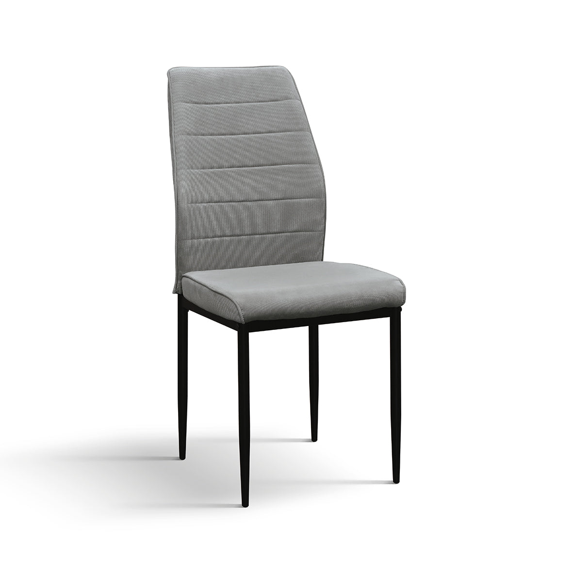 Sedia Iris Grigio - vista laterale
