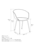 Poltroncina Cuneo - misure