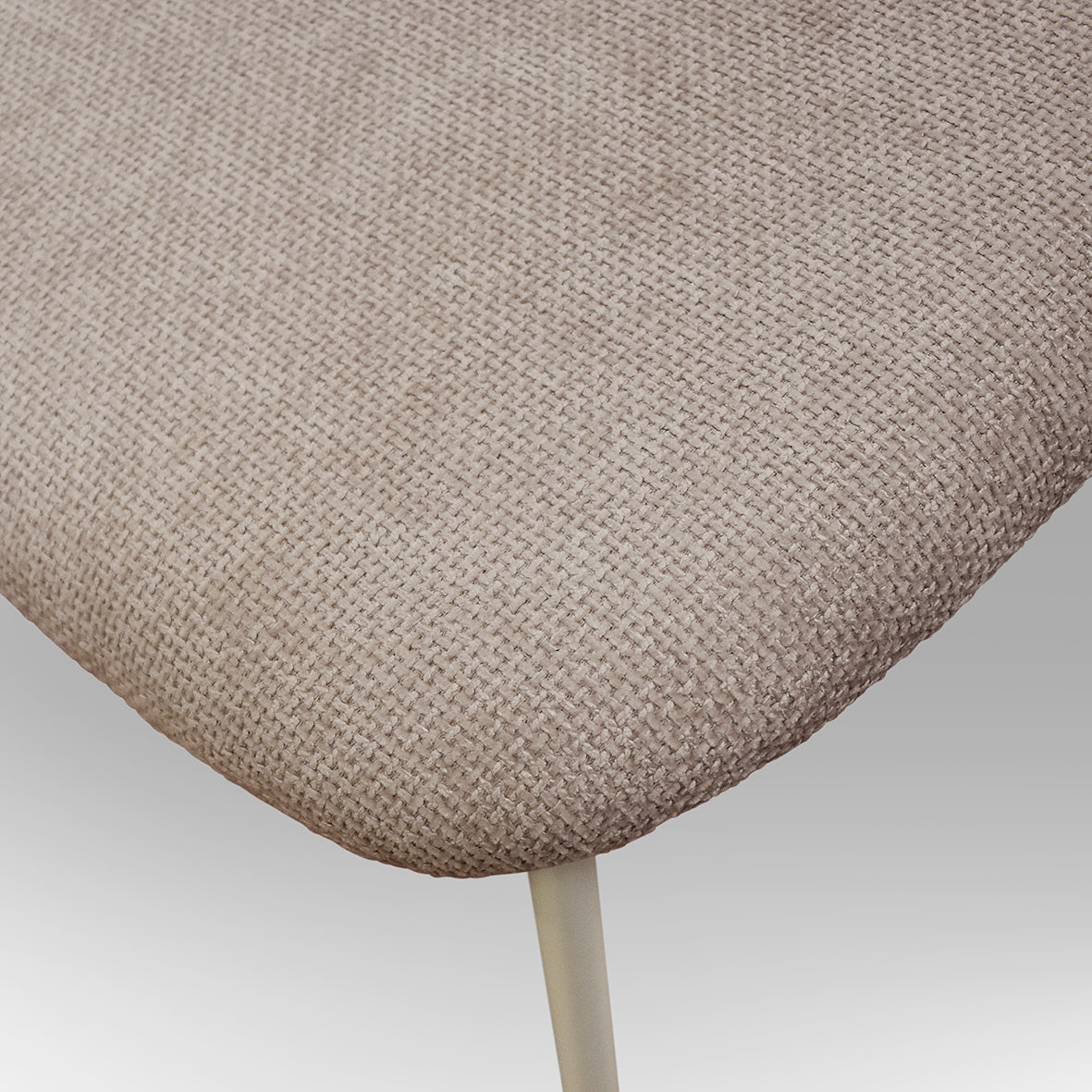 Sedia Lino Beige - vista frontale
