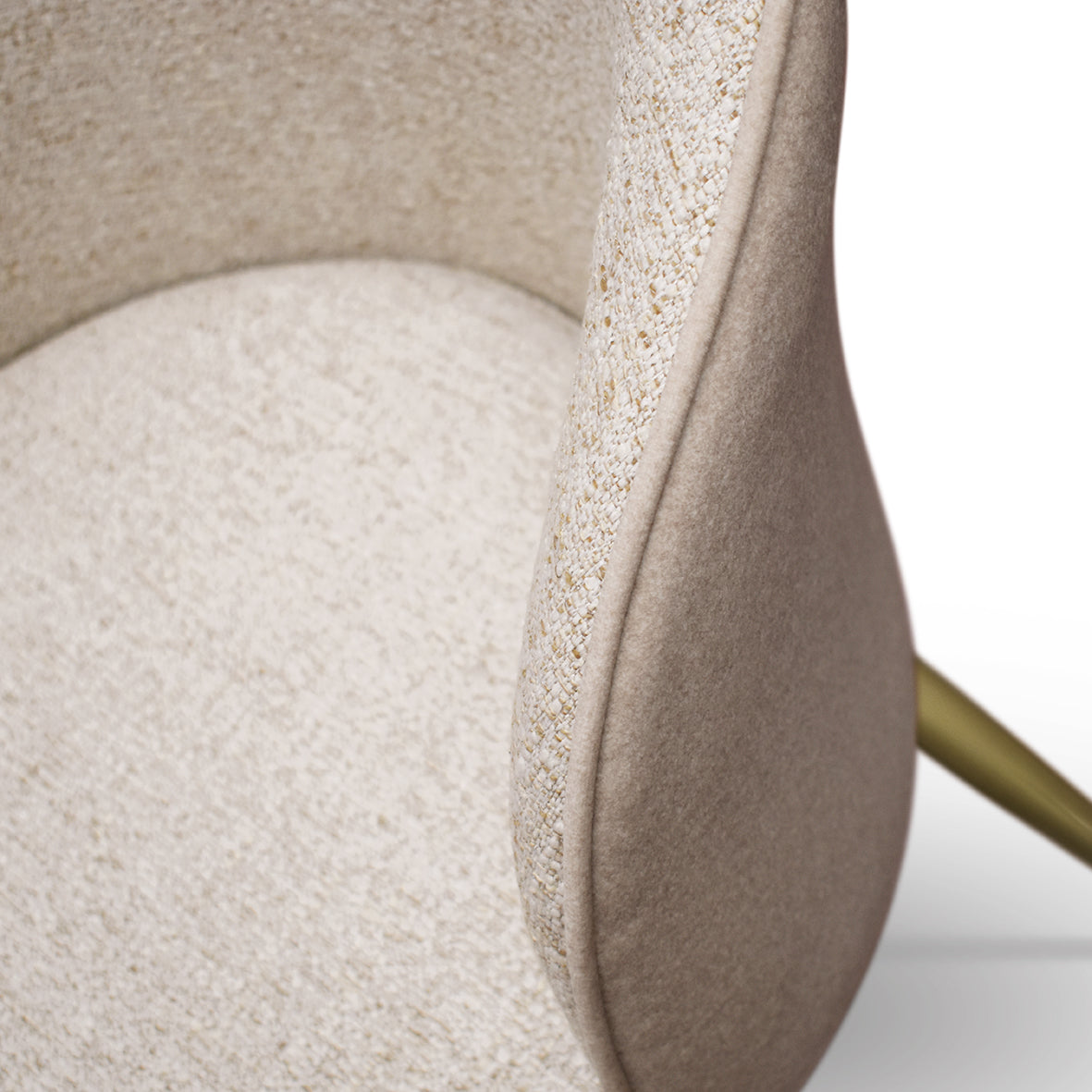 Sedia Champagne – Tessuto Beige (Set 2 pz)