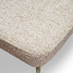 Sedia Champagne - dettaglio tessuto boucle