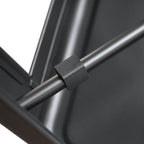 Sgabello Tolone Basso Nero - dettaglio struttura gambe