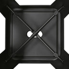 Sgabello Tolone Basso Nero - dettaglio struttura sottosedile