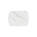 Lyra Extendable Round Table – Statuario White and Black Ceramic