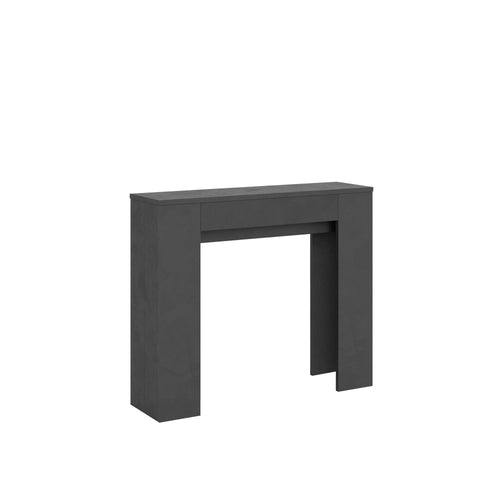 Consolle Allungabile Slick 90×25/181 cm - Antracite