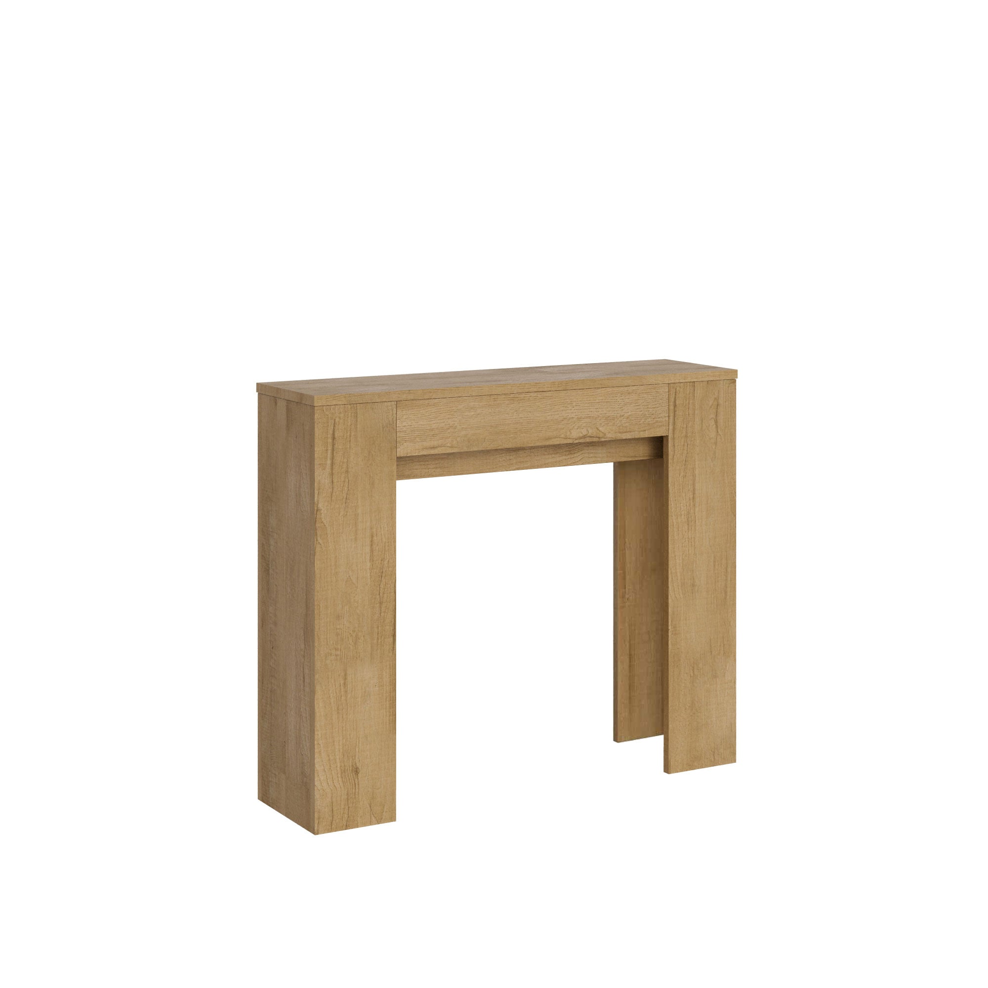 Consolle Allungabile Slick 90×25/181 cm - Quercia Natura