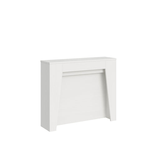 Consolle Allungabile Anea 90×25/211 cm - Bianco Frassino