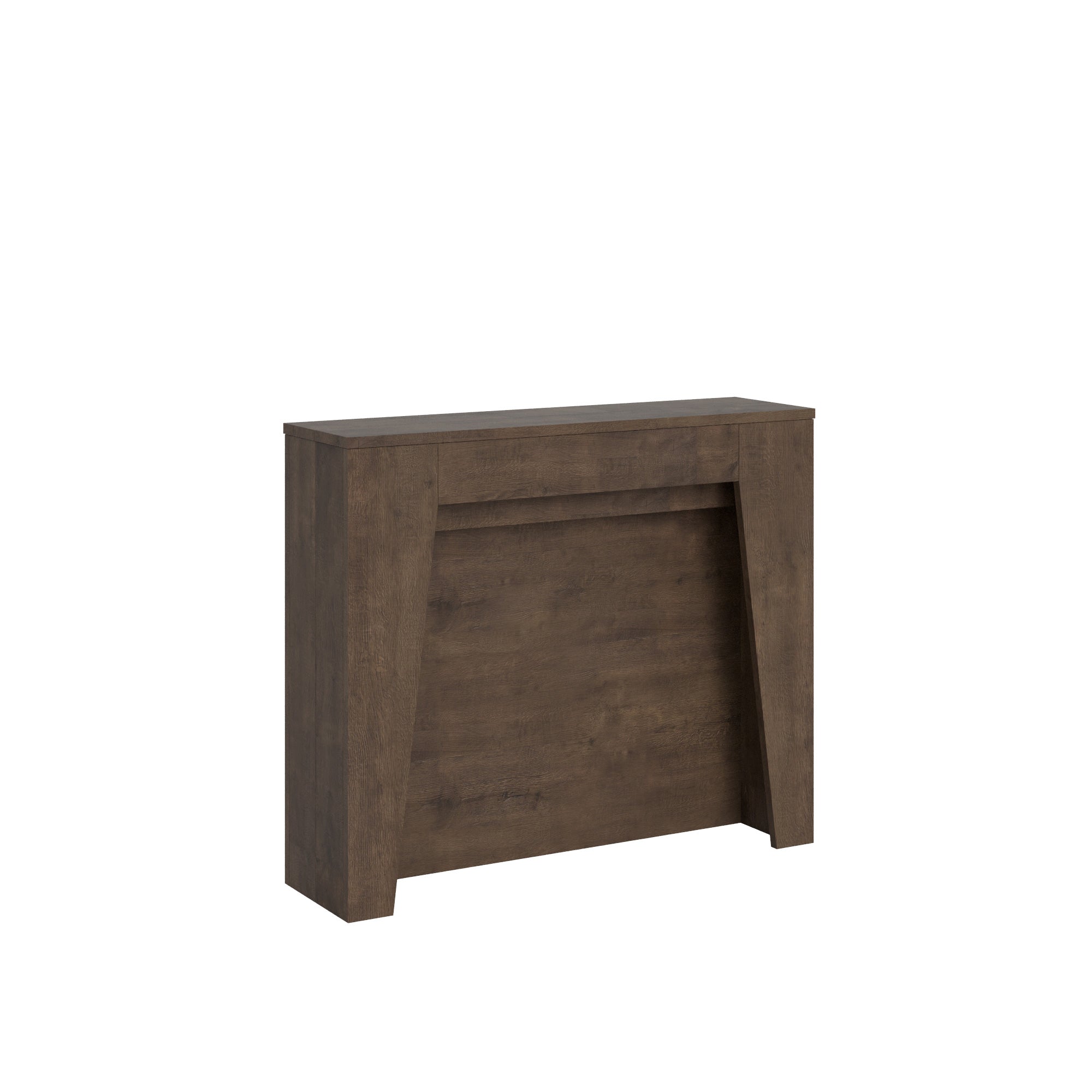 Consolle Allungabile Anea 90×25/211 cm - Noce
