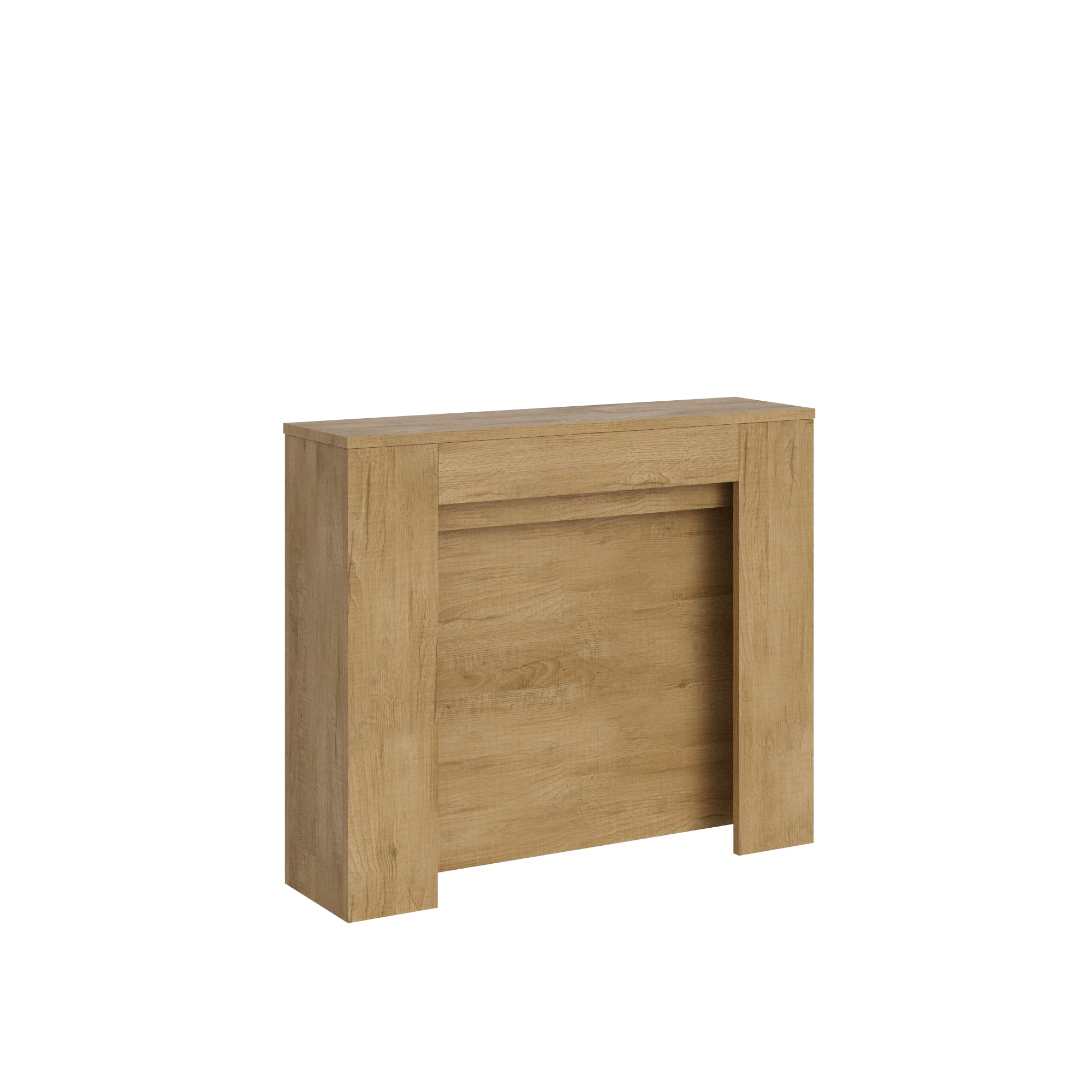 Consolle Allungabile Kiba 90×25/211 cm - Quercia Natura