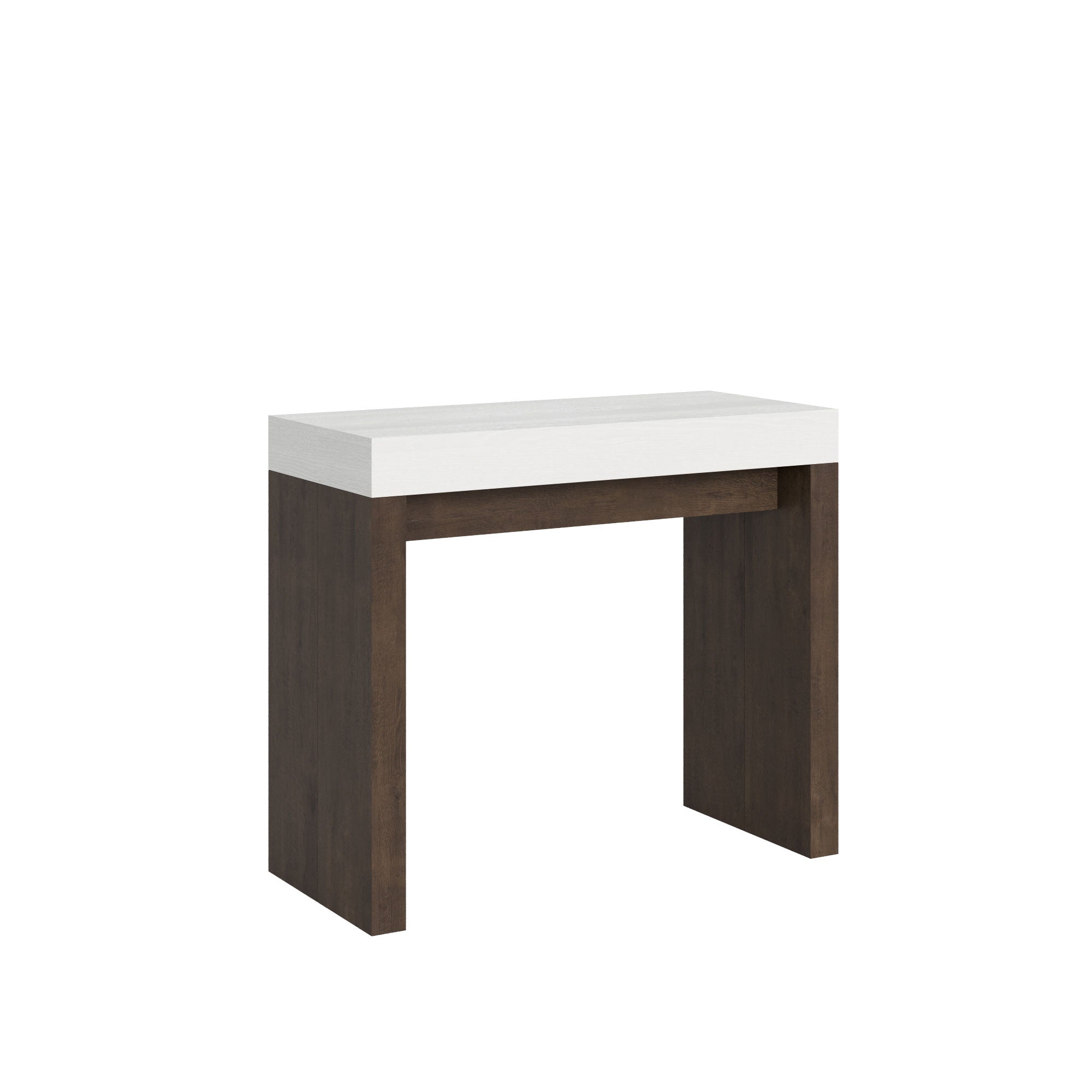 Roxell Mix piano Bianco Frassino gambe Noce