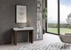 Spimbo Mix piano Bianco Frassino gambe Noce