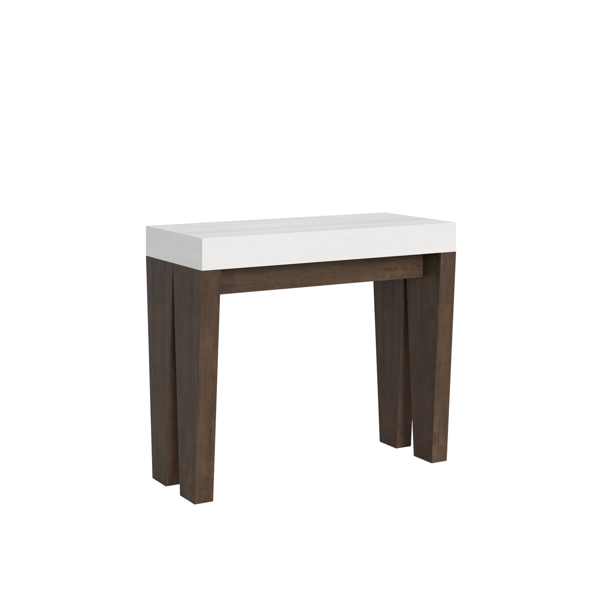 Spimbo Mix piano Bianco Frassino gambe Noce