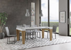 Spimbo Mix piano Bianco Frassino gambe Quercia Natura