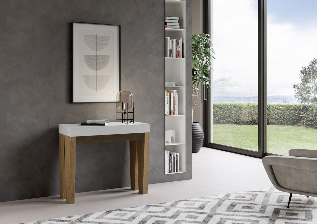 Spimbo Mix piano Bianco Frassino gambe Quercia Natura