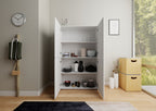Credenza Alta Elios 4 Ante - Bianco Lucido