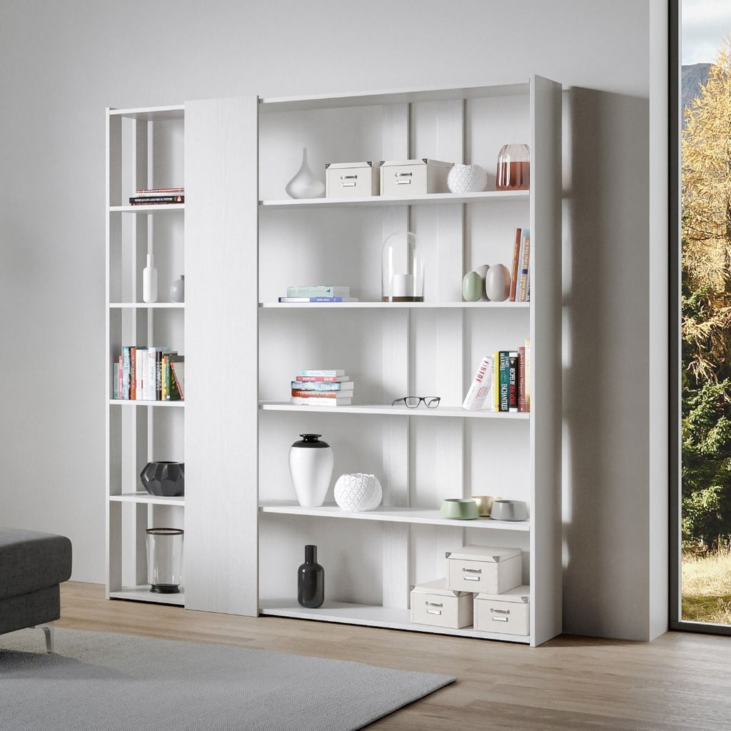 Libreria Kato D - Bianco Frassino