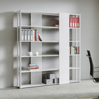 Libreria Kato B - Bianco Frassino