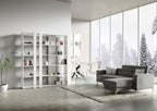 Libreria Kato C - Bianco Frassino