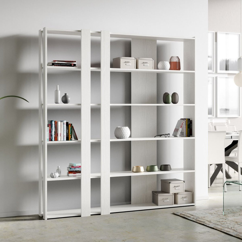 Libreria Kato C - Bianco Frassino