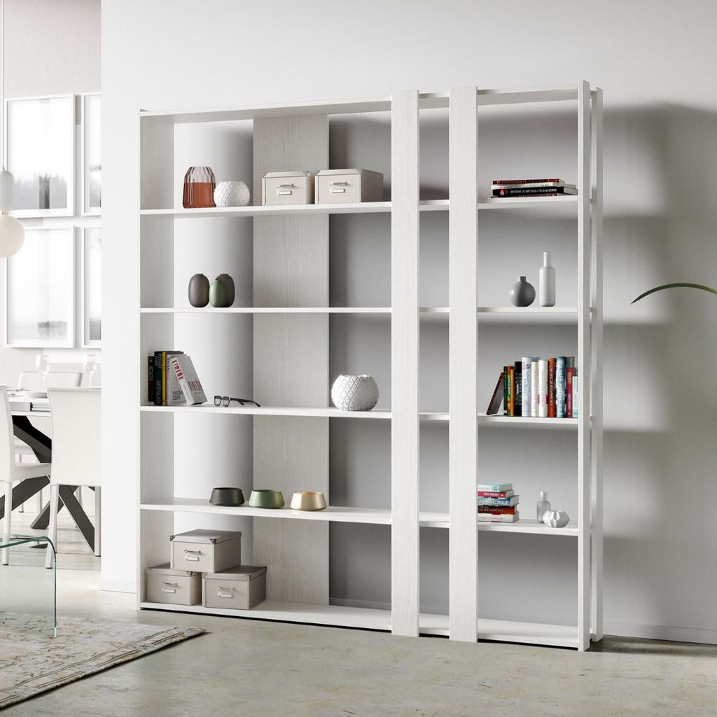 Libreria Kato C - Bianco Frassino