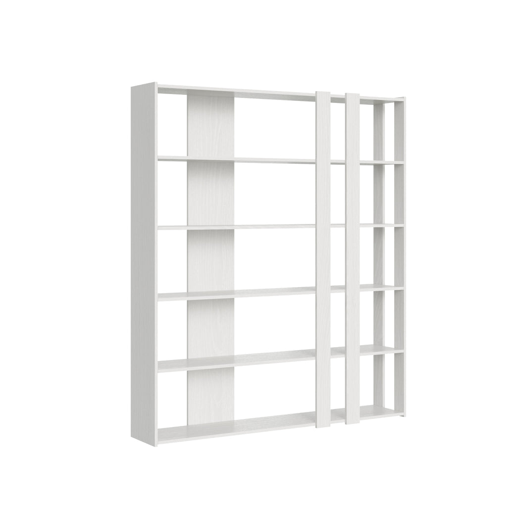 Libreria Kato C - Bianco Frassino