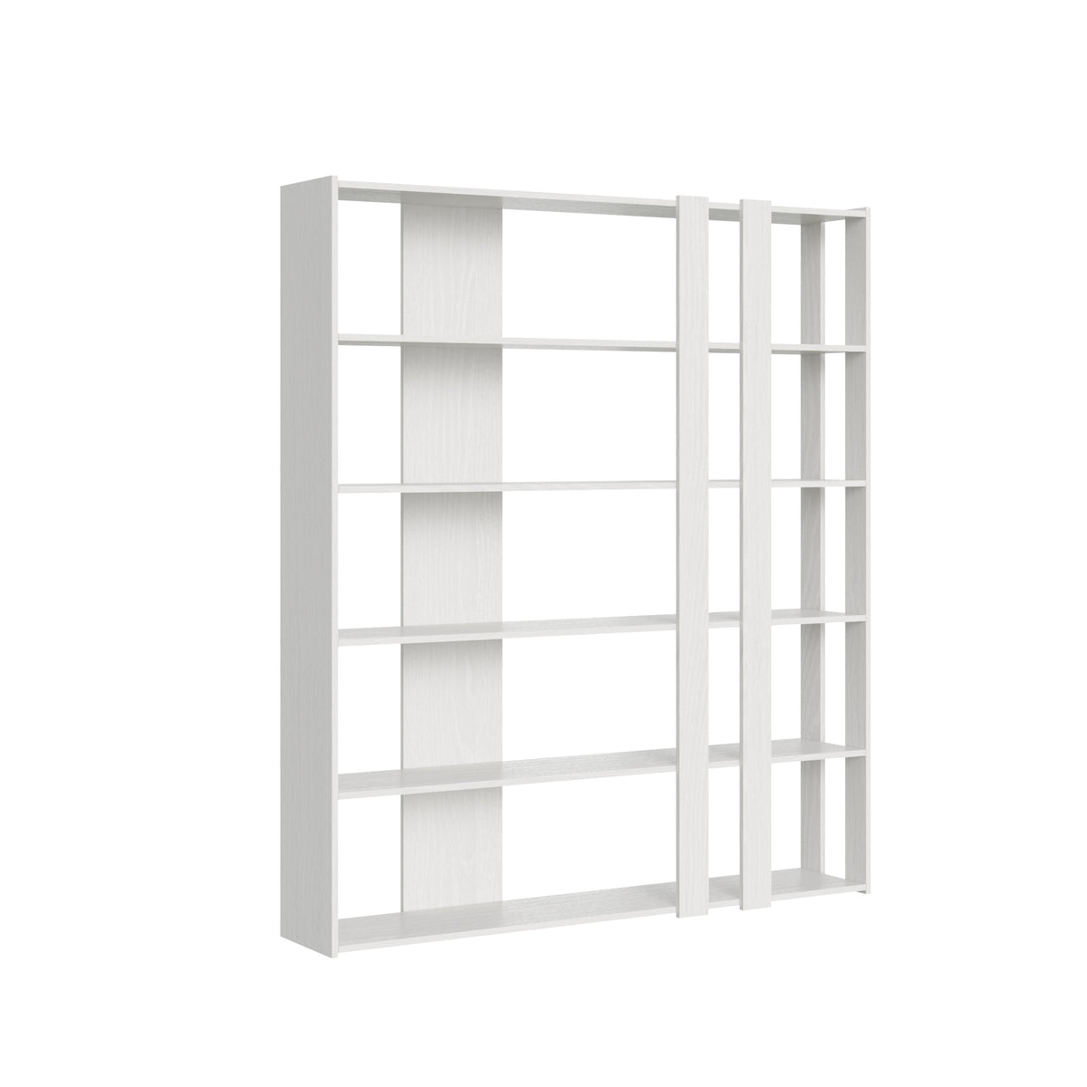 Libreria Kato C - Bianco Frassino