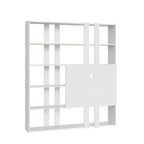Libreria Porta TV Kato H - Bianco Frassino