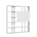 Libreria Porta TV Kato L - Bianco Frassino