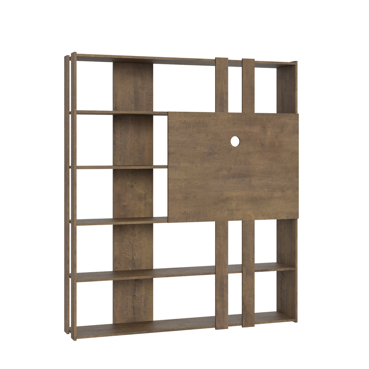 Libreria Porta TV Kato L - Noce