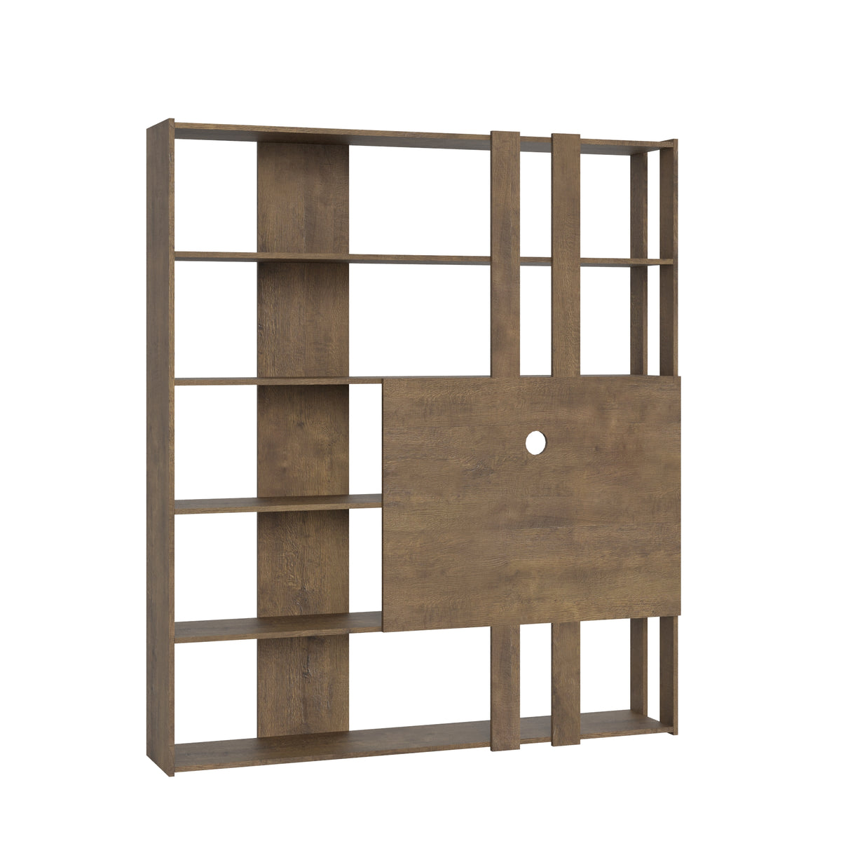 Libreria Porta TV Kato M - Noce