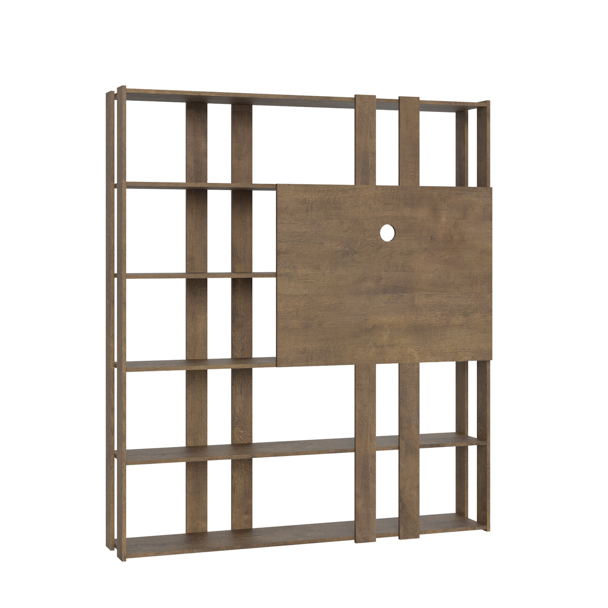 Libreria Porta TV Kato N - Noce