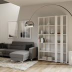 Libreria Kato Small A - Bianco Frassino