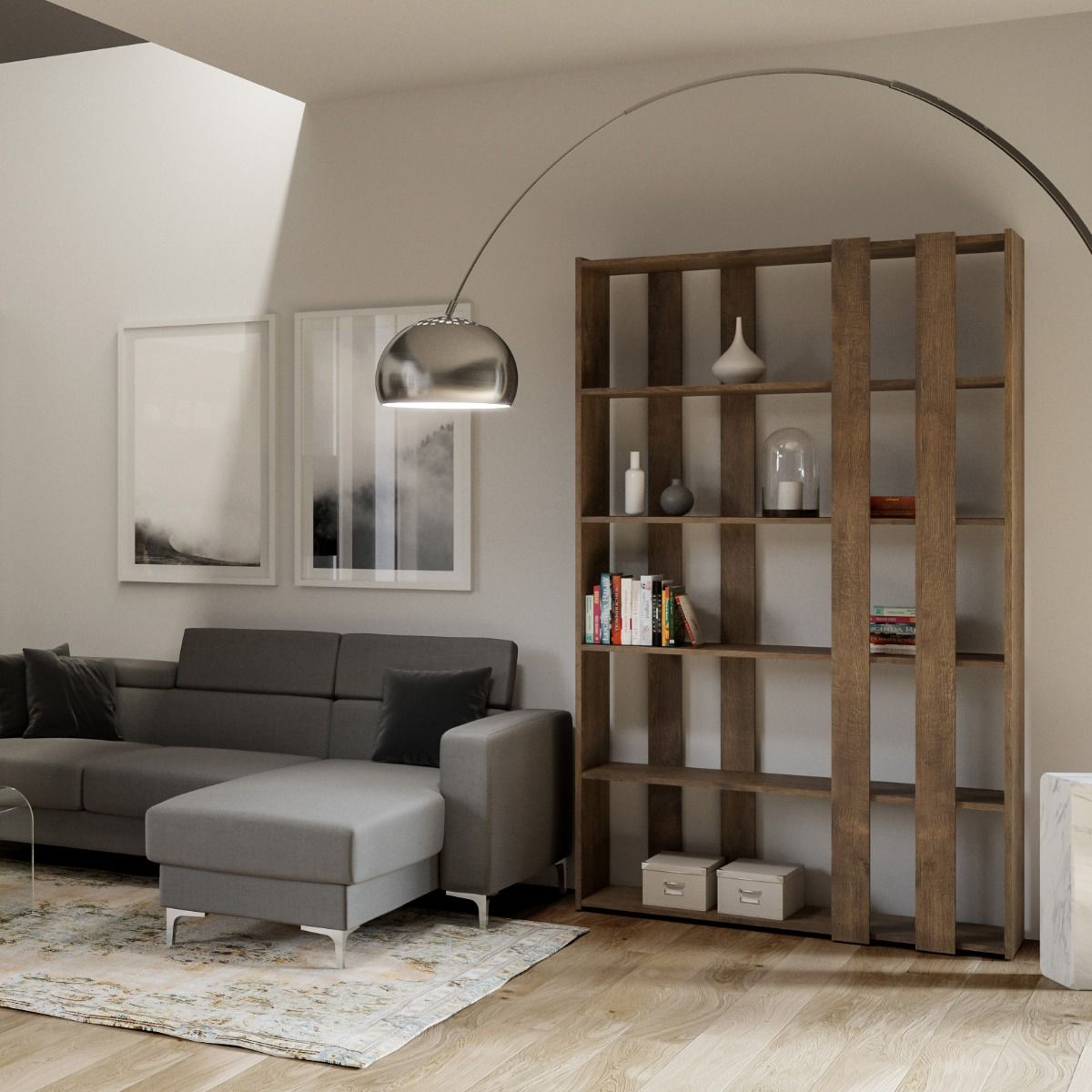 Libreria Kato Small A - Noce