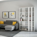 Libreria Kato Small B - Bianco Frassino
