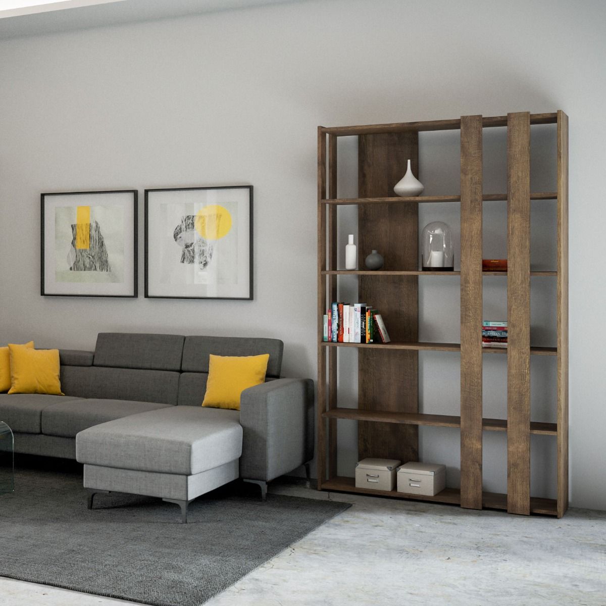Libreria Kato Small B - Noce