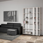 Libreria Kato Small E - Bianco Frassino