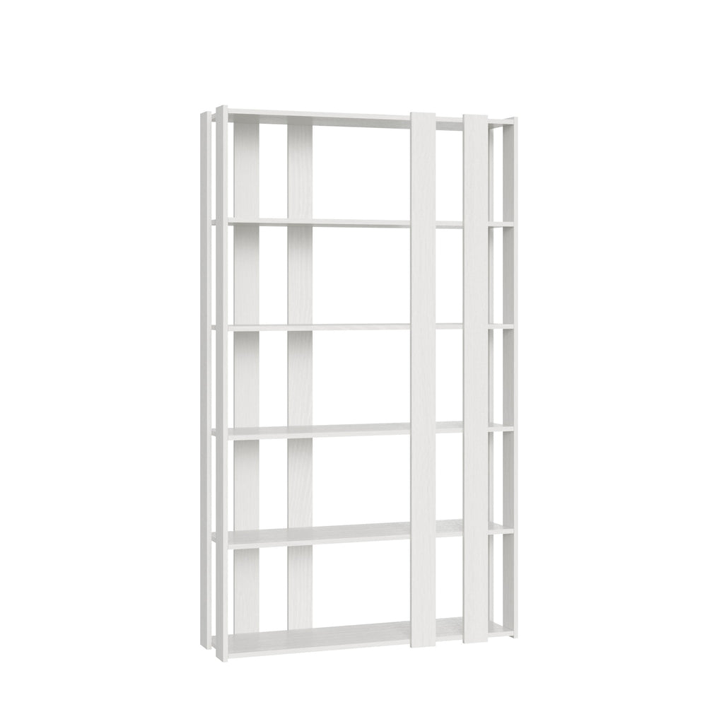 Libreria Kato Small E - Bianco Frassino