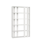 Libreria Kato Small E - Bianco Frassino