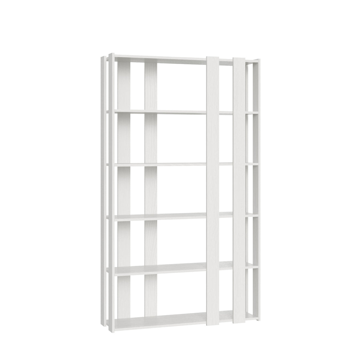Libreria Kato Small E - Bianco Frassino
