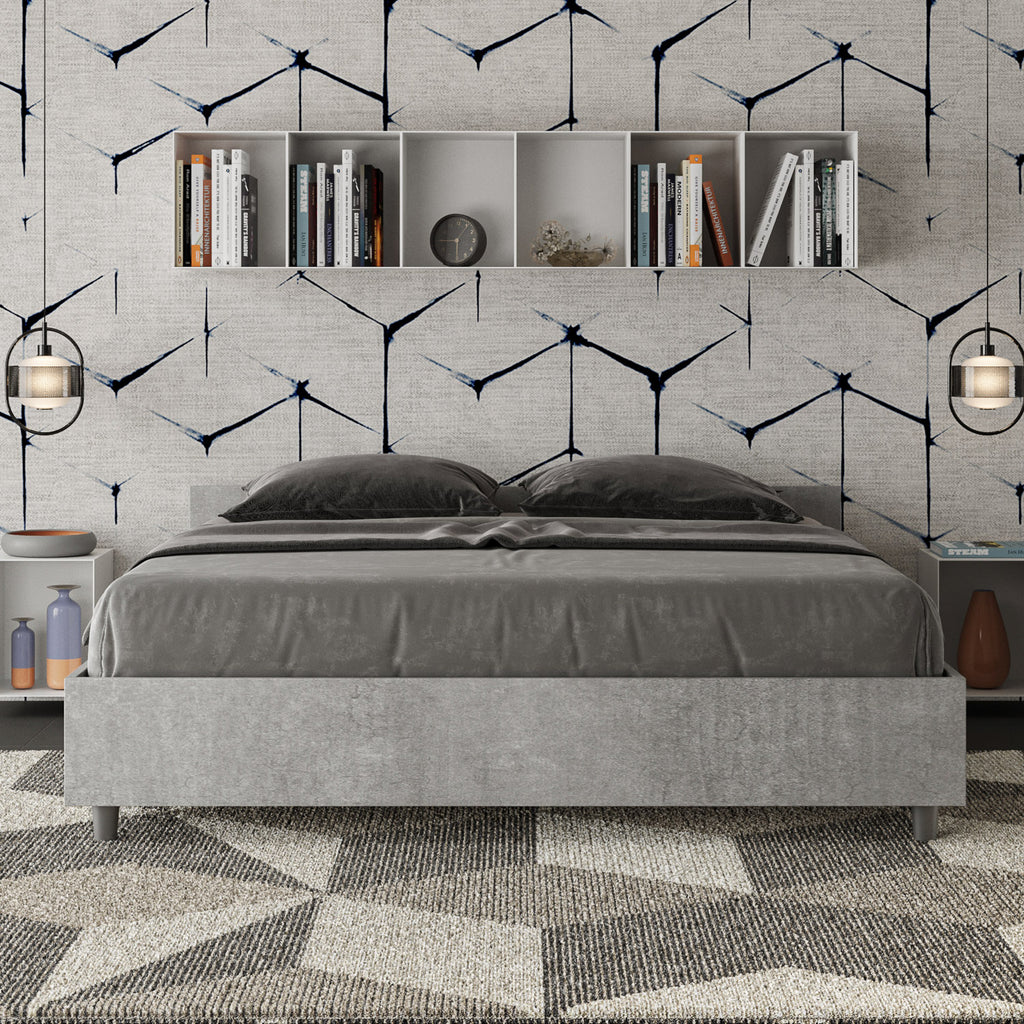 Letto Nuamo Matrimoniale 160 Cemento vista alternativa